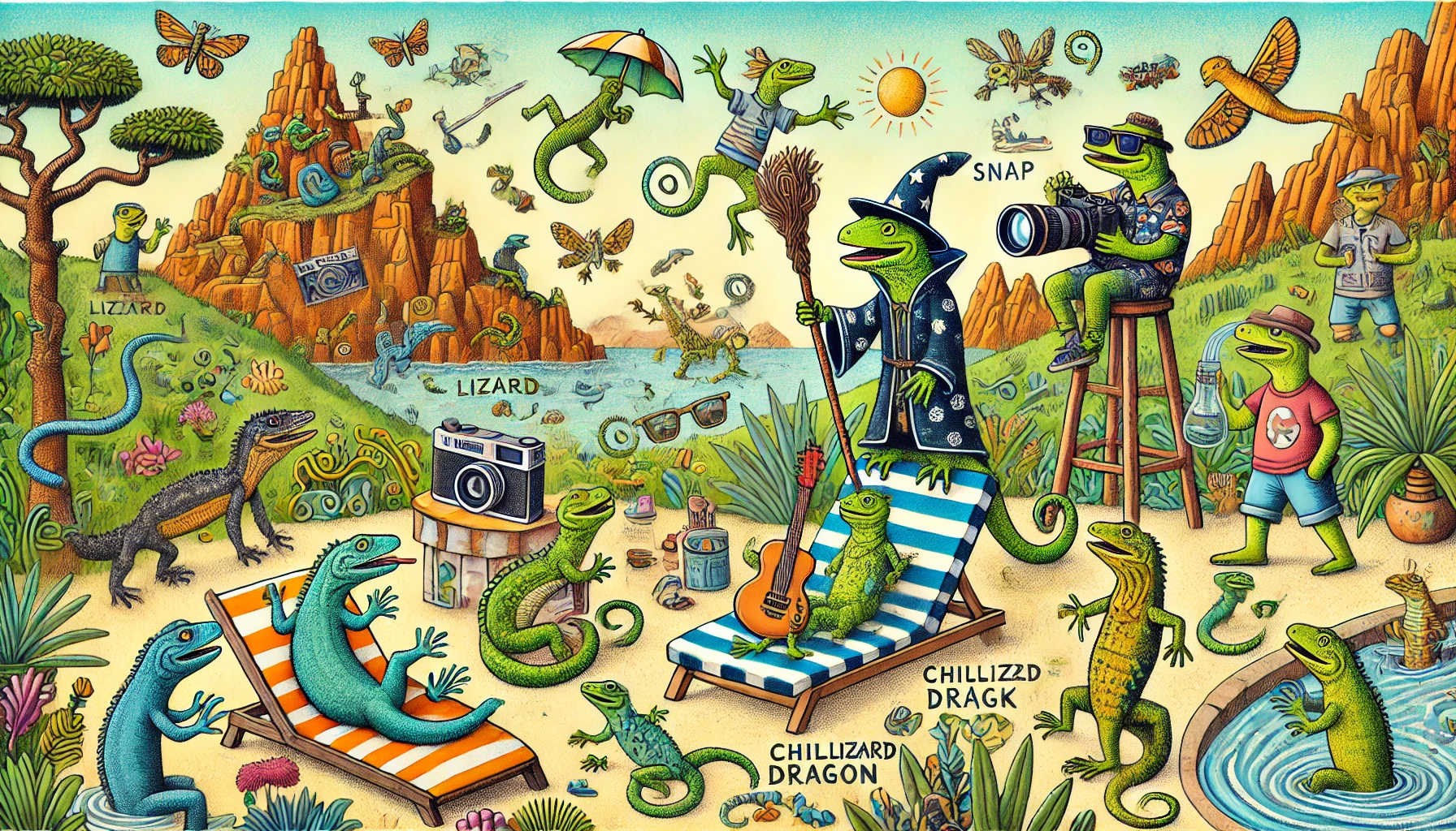 Lizard Puns