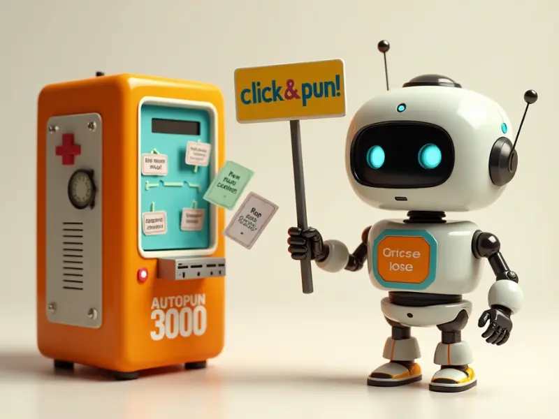 A Robot using Pun Generator