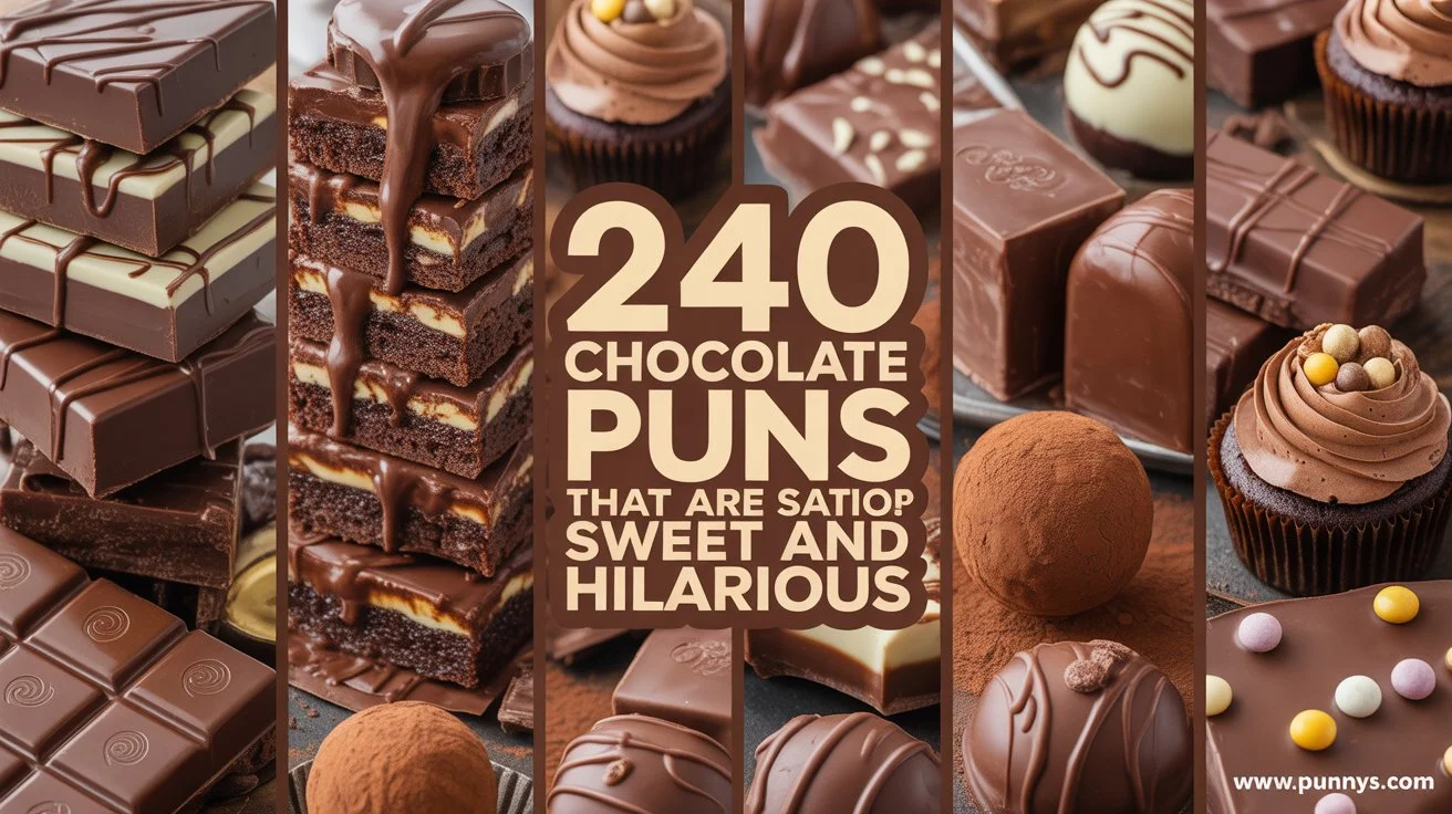 Chocolate puns