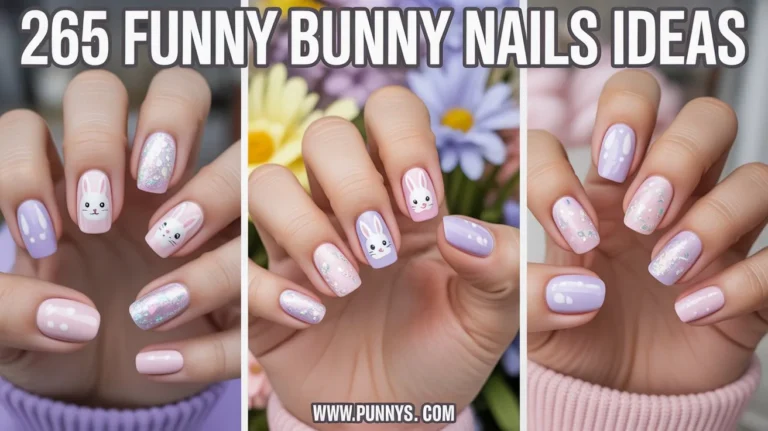 Funny Bunny Nails